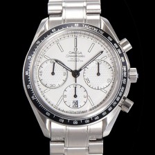 레플리카 [오메가] 남성용시계 뉴 레이싱 크로노 스프드마스터 레이싱 크로노그래프 오토매틱 ETA7750-2 타입 40mm 메탈줄시계 화이트다이얼 omg8622  