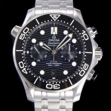 레플리카 [오메가] 남성용 씨마스터 디버 300M 코엑시얼 크로노그래프 P. 9900타입 44mm 메탈줄 블랙다이얼   omg18072  