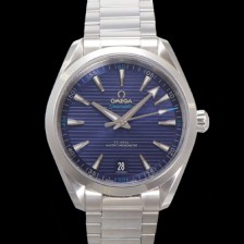 레플리카 [오메가] 남성용 씨마스터 220.10.41.21.03.001 아쿠아테라 코-액시얼 41mm 오토매틱 Cal.8900 타입 블루 다이얼 omg20237  
