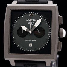 레플리카 [태그호이어] 남성용 모나코 스위스 쿼츠 블랙 다이얼 44mm TAG4210  