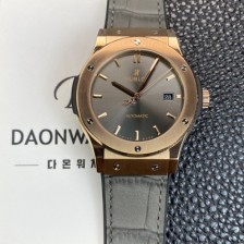 레플리카 [휴블렛] 남성용 클래식 퓨전 511.OX.7081.LR 18K 로즈골드 42mm 오토매틱 2892타입 그레이 다이얼 hub2144  