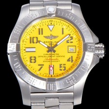 레플리카 [브라이틀링] 남성용 어벤져 오토매틱 ETA2836-2 타입 45미리 매탈시계 옐루다이얼 BRE75546  