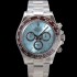 레플리카 [로렉스] 남성용 코스모그래프 데이토나 플래티넘 m126506-0001 세라믹 베젤 40mm 크로노그래프 7750 오토매틱 무브먼트 아이스 블루 다이얼 rol5320  