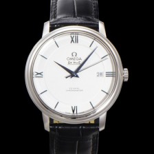 레플리카 [오메가] 남성용 드빌 프레스티지 424.53.40.20.04.001 오토매틱 Cal.2500타입 39.5mm 가죽줄 실버 다이얼 omg20208  