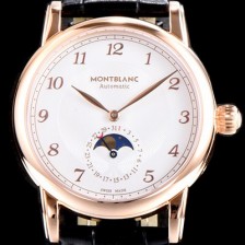 레플리카 [몽블랑] 남성용 박서준이 선택한 드라마 속 그 시계!! U0117327 스타 레거시 문페이즈 아이코닉 스타 컬력션 18k 로즈골드 화이트 다이얼 오토매틱 무브먼트 MON0405  