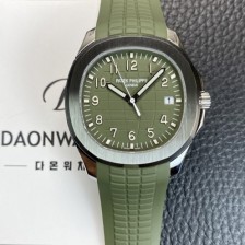 레플리카 [파텝필립] 남성용 하이엔드 아쿠아넛 Ref. 5168G-010 42.2mm 오토매틱 Cal.324 S C 타입 그린 다이얼 pat2256  