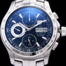 레플리카 [테그호이어] 남성용 링크 시리즈 칼리버 16 크로노그래프 블랙 다이얼 오토매틱 무브먼트 TAG0232  