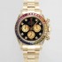 레플리카 [로렉스] 남성용 데이토나 레인보우 116598 RBOW 크로노그래프 18K 옐로우골드 40mm 오토매틱 Cal.4130타입 블랙 다이얼 rol5432  