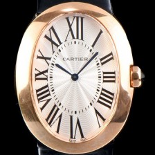 레플리카 [까르띠에] 여성용 베누아 스위스 쿼츠 로즈골드 화이트 다이얼 CAR0300  