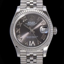 레플리카 [로렉스] 여성용 2021신상 데이져스트 오토매틱 ETA-2688 31mm 메탈줄 그레이 다이얼 rol87439  