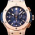 레플리카 [휴블렛] 남성용 New pgrade!!빅뱅 301.PX.7180.LR 18K 로즈 골드 크로노그래프 44MM 블루 다이얼 수정형 ETA 7750 오토매틱 무브먼트 HUB0231  