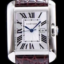 레플리카 [까르띠에] 남성용 탱크 W5310031 워치 화이트 다이얼 스위스 정품 쿼츠 무브먼트 CAR0051  