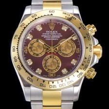 레플리카 [로렉스] 남성용 데이토나 코스모그래프 오토매틱 40미리 칼리버 4130 타입 18K 옐루골드 투톤콤비 메탈시계 래드다이얼 ROL79877  