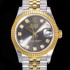 레플리카 [로렉스] 여성용 2021신상 데이져스트 오토매틱 ETA-2688 31mm 18K옐루골드 메탈줄 그레이 다이얼 rol52860  