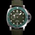 레플리카 [파네라이] 남성용 서브머시블 베르데 스메랄도 PAM01287 오토매틱 Cal P. 900 타입 44mm 그린 다이얼 pan5212  