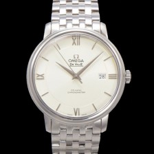 레플리카 [오메가] 남성용 드빌 프레스티지 424.10.40.20.02.003 오토매틱 Cal.8800타입 39.5mm 메탈줄 화이트 다이얼 omg20190  