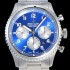 레플리카 [브라이틀링] 남성용 네비타이머 에비에이터 8 오토매틱 크로노그래프 ETA7750-2 타입 43미리 메탈줄 블루다이얼 BRE75564  