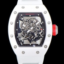 레플리카 [리차드밀레] 남성용 RM055 세라믹 제질 수동형 무브먼트 50미리 러버밴드 스켈레톤 다이얼 RIC02465  