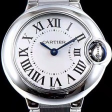 레플리카 [까르띠에] 여성용 발롱블루 W69010Z4 워치 화이트 자개 다이얼 브레이슬릿 스위스 정품 쿼츠 무브먼트 CAR0315  