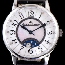 레플리카 [예거르꿀르뜨] 남성용 랑데부 나잇&데이 3468490 레이디 워치 문페이즈 자개 다이얼 오토매틱 무브먼트 JAG0443  