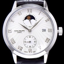 레플리카 [파텍필립] 남성용 그렌드 컴플리케이션 화이트 다이얼 오토매틱 무브먼트 PAT0210  