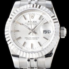 레플리카 [로렉스] 여성용 NEW 데이져스트 179160-72130 26mm 신형 모델 화이트 실버 다이얼 쥬빌리 브레이슬릿 오토매틱 무브먼 ROL0305  