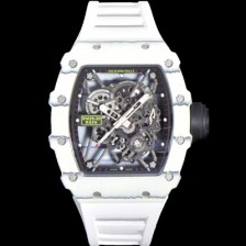 레플리카 [리차드밀러] 남성용 RM035-01 라파 수동/기계식 무브먼트 50mm 카본 우레탄줄 스캘래톤 다이얼 ric0230  