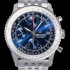 레플리카 [브라이틀링] 남성용 네비타이머 크로노그래프 오토매틱 A7750-2 41미리 메탈시계 블루다이얼 BRE75632  