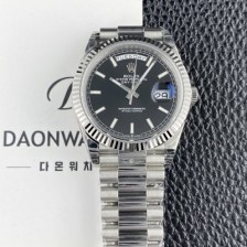 레플리카 [로렉스] 남성용 New 데이데이트 m228239-0004 40mm 오토매틱 Cal.3255타입 블랙 다이얼 rol5633  