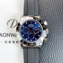 레플리카 [로렉스] 남성용 신형 코스모그래프 데이토나 m116519ln 크로노그래프 40mm 오토매틱 Cal.4131타입 블루 다이얼 rol5610  