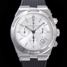 레플리카 [바쉐런콘스탄틴] 남성용 오버시즈 크로노그래프 42mm 오토매틱 5500S 러버우레탄줄 화이트다이얼 vac1951  