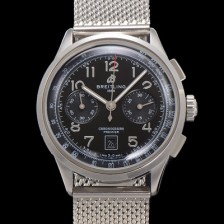 레플리카 [브라이틀링] 남성용 프리미에르 AB0145221B1P1 크로노그래프 7750 타입 오토매틱 42mm 메쉬밴드 블랙 다이얼 bre6020  