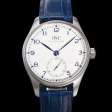 레플리카 [아이더블유씨] 남성용 포르투기즈 IW358304 오토매틱 수정형 82200타입 무브 40.4mm 가죽줄 화이트 다이얼 iwc21547  