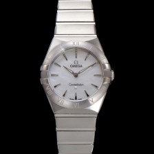 레플리카 [오메가] 여성용 컨스틀레이션 131.10.28.60.05.001 쿼츠 무브먼트 28mm 화이트 자개 다이얼 omg0143  
