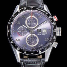 레플리카 [태그호이어] 남성용 까레라 크로노그래프 그레이 다이얼 TAG0443  