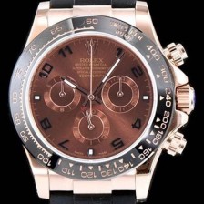 레플리카 [로렉스] 남성용 데이토나 M116515ln-0015 코스모그라프 최신버전 업그레이드형!! 크로노그래프 브라운 다이얼 야광 인덱스 오토매틱 무브먼트 ROL0330  