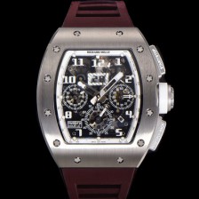 레플리카 [리차드밀레] 남성용 RM11-FM 티타늄 케이스/스텐레스 스틸 베젤 크로노그래프 50mm 오토매틱 무브먼트 스켈레톤 다이얼 ric0253  