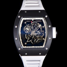 레플리카 [리차드밀레] 남성용 RM055 부바왓슨 세라믹 50mm 기계식 수동형 무브먼트 스켈레톤 다이얼 ric0312  