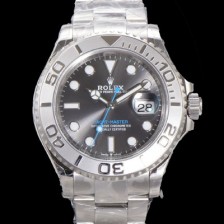 레플리카 [로렉스] 남성용 2022신형! 요트마스터 m126622-0001  40미리 Cal.3235 오토매틱 무브먼트 그레이 다이얼 ROL35154  