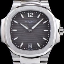 레플리카 [파텍필립] 남성용 노틸러스 7018/1A-010 그레이 다이얼 브레이슬릿 오토매틱 무브먼트 PAT40040  