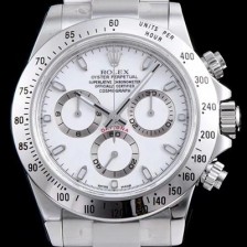 레플리카 [로렉스] 남성용 VIP타입 코스모그래프 데이토나 116520-78590 출시!!오이스터 18K 화이트 골드 화이트 다이얼 ETA 7750B-2 크로노그래프 오토매틱 무브먼트 ROL0004  