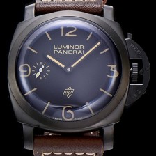 레플리카 [파네라이]남성용 초특가한정 루미노르 PAM00575 1950 3데이 티타뉴오 DLC 47mm 오토매틱 블랙 다이얼 PAN80958  