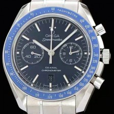 레플리카 [오메가] 남성용 스피드마스터 크로노그래프 블루다이얼 OMG0100  