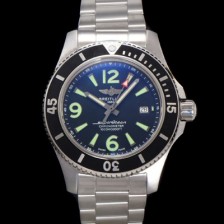 레플리카 [브라이틀링] 남성용 슈퍼오션 A17367D71B1S1 오토매틱 2824타입 44mm 메탈줄 블랙 다이얼 bre6047  