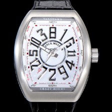 레플리카 [프랭크뮬러] 남성용 뱅가드 오토매틱 CZ02타입 44미리 가죽줄/스트랩 화이트다이얼 FRA79429  