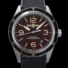 레플리카 [벨앤로즈] 남성용 빈티지 BR V2-92  스틸 해리티지 ETA2836-2 타입 오토매틱 41mm 우레탄줄 브라운다이얼 bel9912  