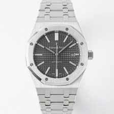 레플리카 [오데마피게] 남성용 15400ST.OO.1220ST.04 로얄오크 41mm 오토매틱 Cal.3120무브먼트 그레이 와플 다이얼 aud6527  