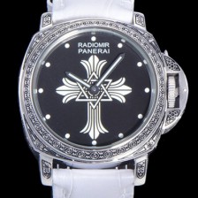 레플리카 [파네라이] 남성용 라디오미르 ETA 6497-2 수동/기계식 무브먼트 44미리 가죽줄 블랙다이얼 PAN73333  