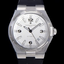 레플리카 [바쉐런 콘스탄틴] 남성용 오버시즈 오토매틱 9015타입 42mm 러버/우레탄줄 화이트다이얼 vac32654  