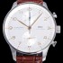 레플리카 [아이더블유씨] 남성용 포르투기즈 IW371604 크로노그래프 오토매틱 Cal.69355 타입 41미리 가죽줄 화이트다이얼 IWC74386  